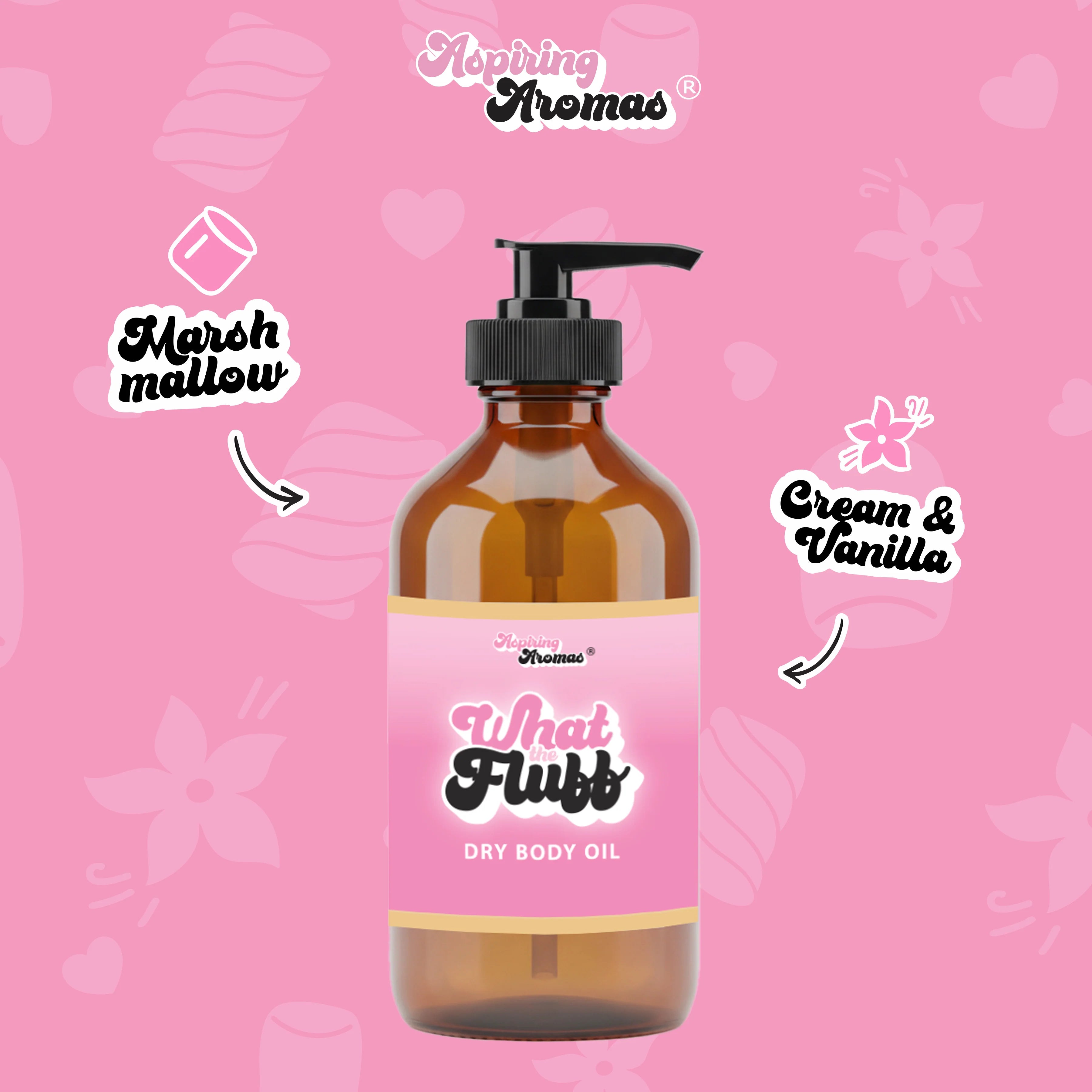 What the Fluff (WTF) dry oil by Aspiring Aromas : 5ml sample size